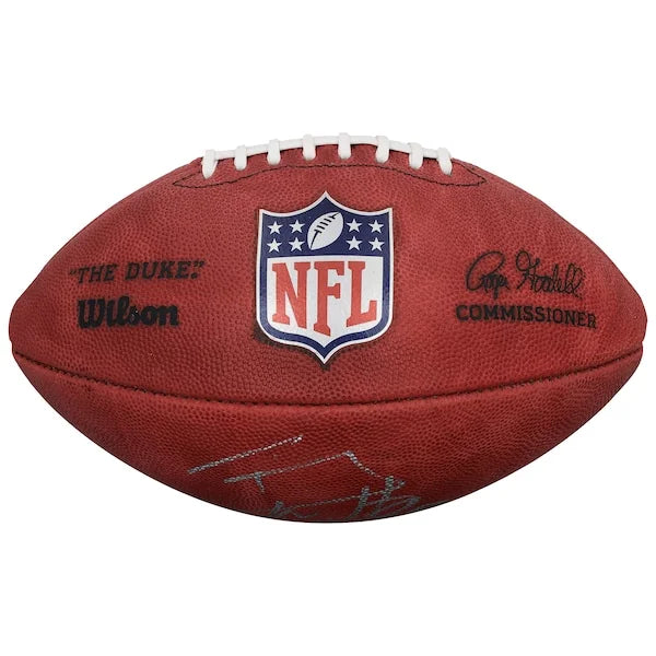 T.J. Watt Signed Steelers Football | 2021 DPOY Inscription