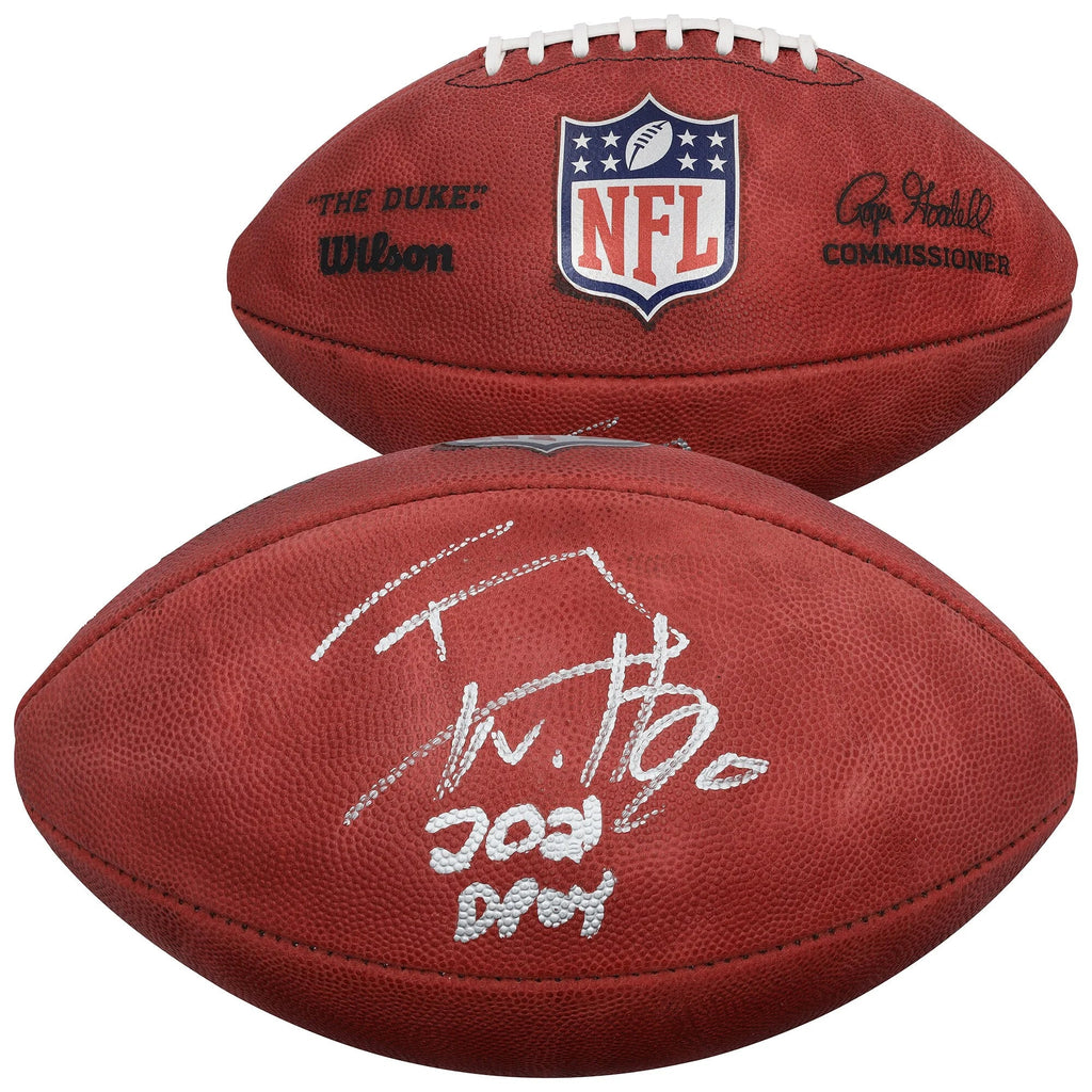 T.J. Watt Signed Steelers Football | 2021 DPOY Inscription