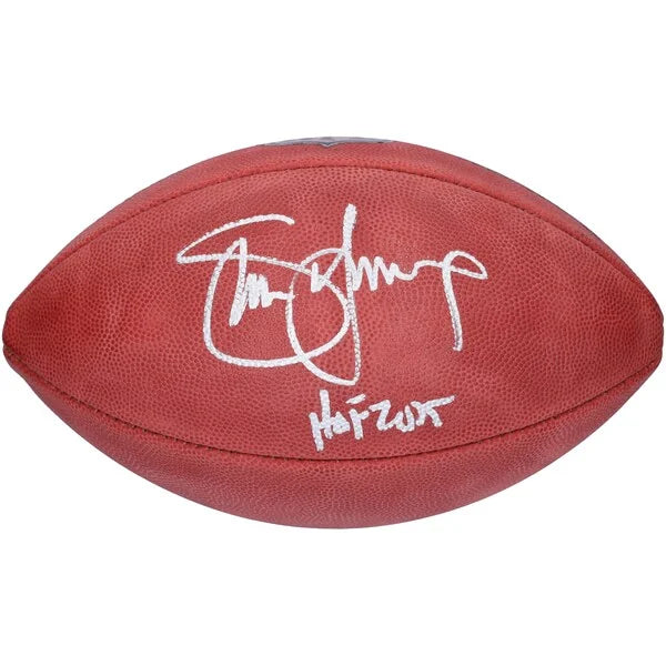 Steve Young Signed 49ers Football | HOF 2005 Inscription