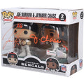 Joe Burrow & Ja'Marr Chase Signed Funko POP Two-Pack | Bengals