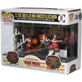 Clyde Drexler & Hakeem Olajuwon Signed Rockets Funko Pop | Authenticated