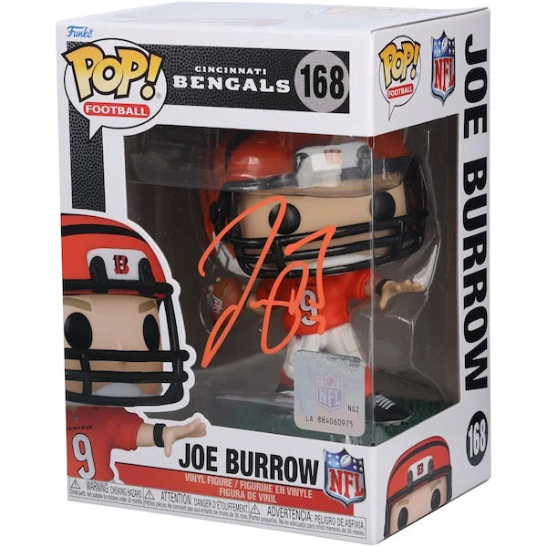 Joe Burrow Signed Funko Pop! #168 | Cincinnati Bengals