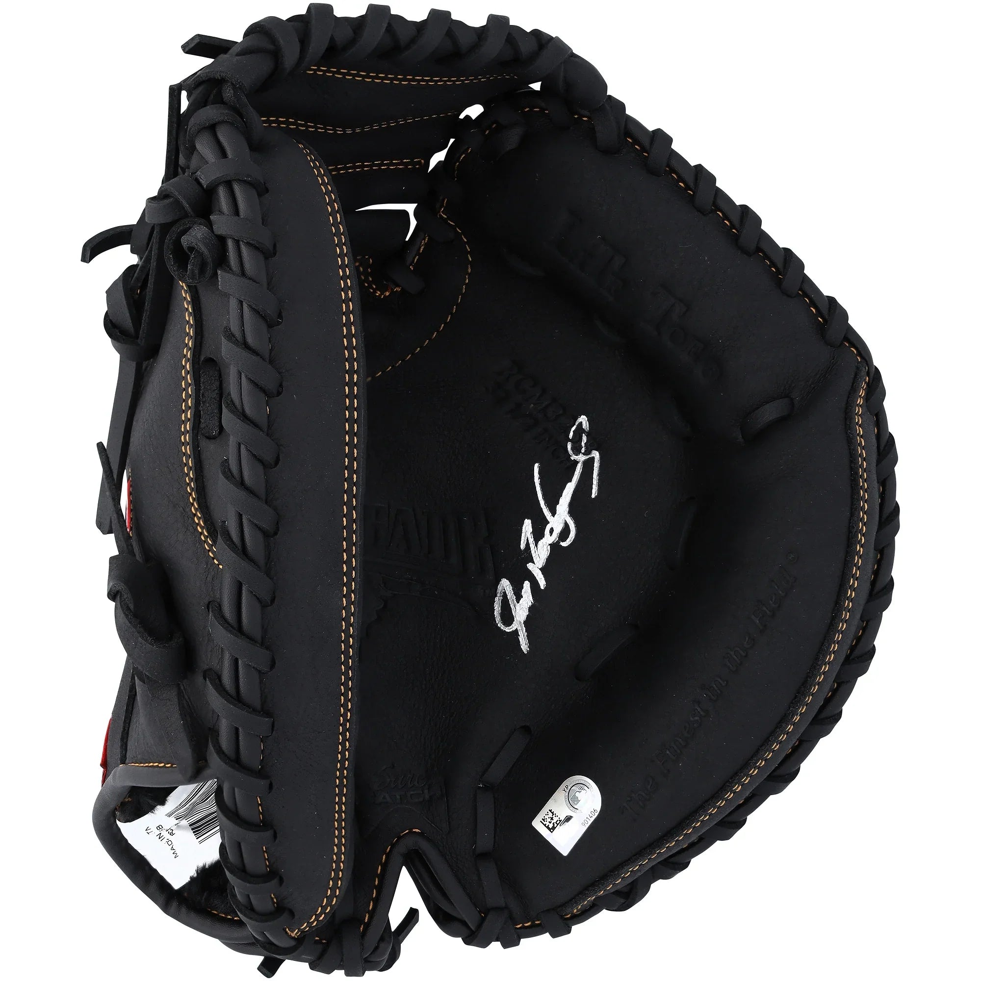 Ivan Rodriguez Signed Texas Rangers Replica Catcher's Mitt | Authenticated