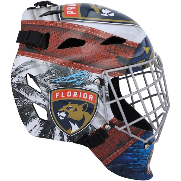 Sergei Bobrovsky Signed Florida Panthers Replica Goalie Mask | Authenticated