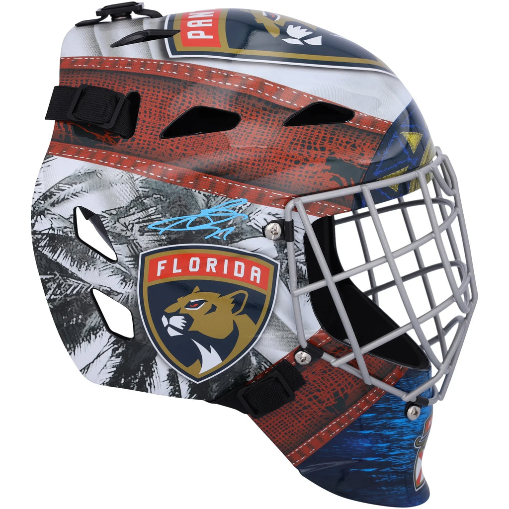 Sergei Bobrovsky Signed Florida Panthers Replica Goalie Mask | Authenticated