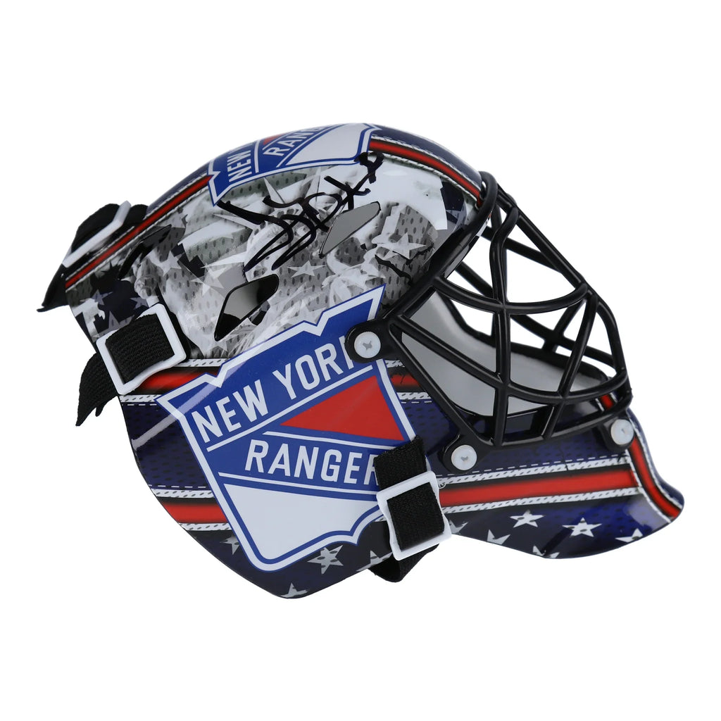 Henrik Lundqvist Signed Mini Goalie Mask | New York Rangers