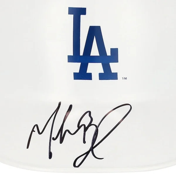 Mookie Betts Signed Chrome Rawlings Mini Batting Helmet | Los Angeles Dodgers