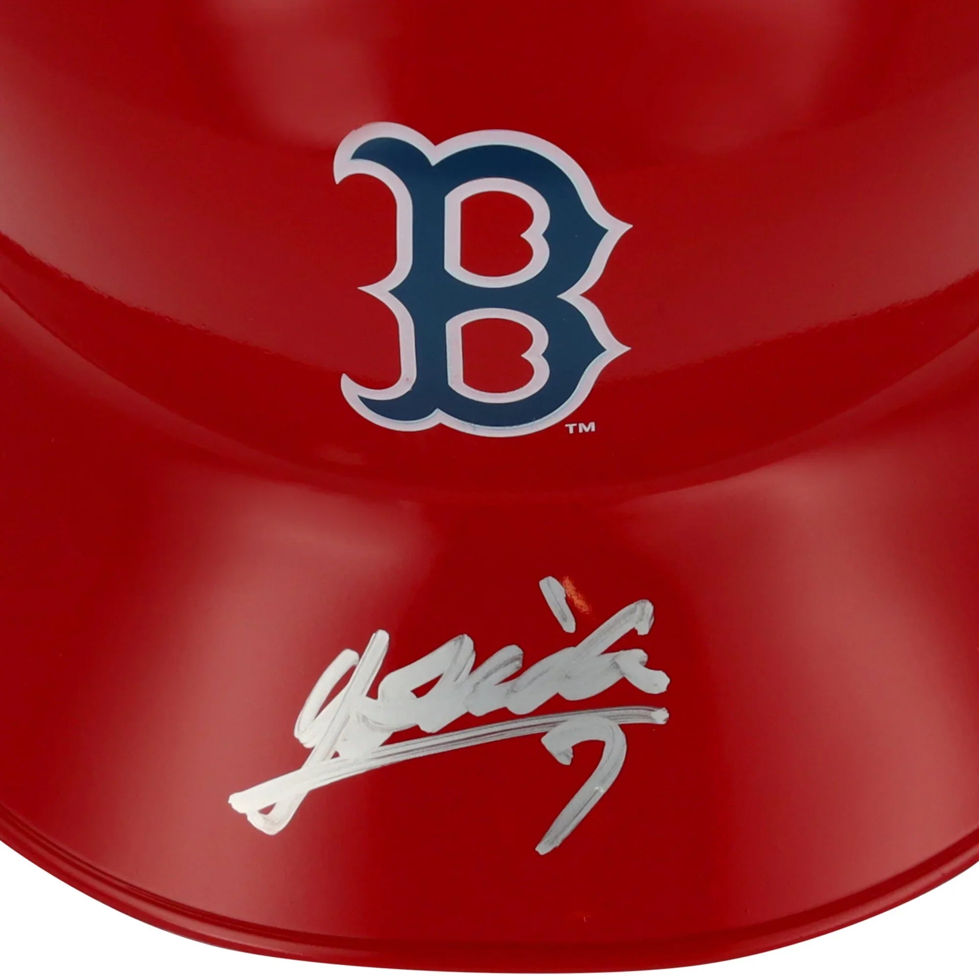 Masataka Yoshida Signed Alternate Chrome Mini Batting Helmet | Boston Red Sox