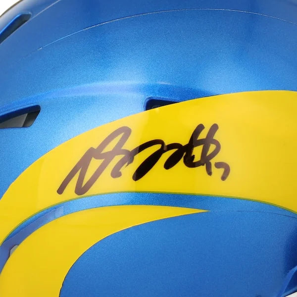 Davante Adams Signed Riddell Speed Mini Helmet | Los Angeles Rams