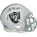 Brock Bowers Signed Las Vegas Raiders Riddell Speed Mini Helmet | Authenticated