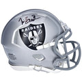 Tim Brown Oakland Raiders Autographed Riddell Speed Mini Helmet - S