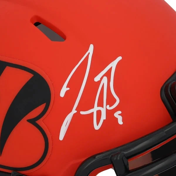 Joe Burrow Signed Bengals Riddell Rave Speed Mini Helmet | Authenticated