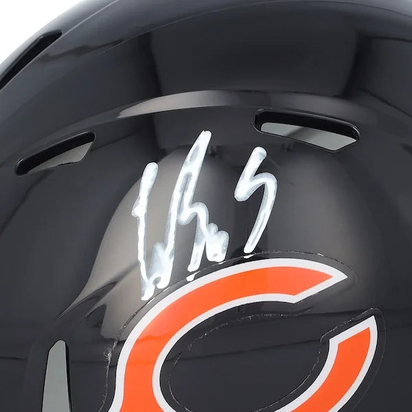Luther Burden III Signed Riddell Speed Mini Helmet | Chicago Bears