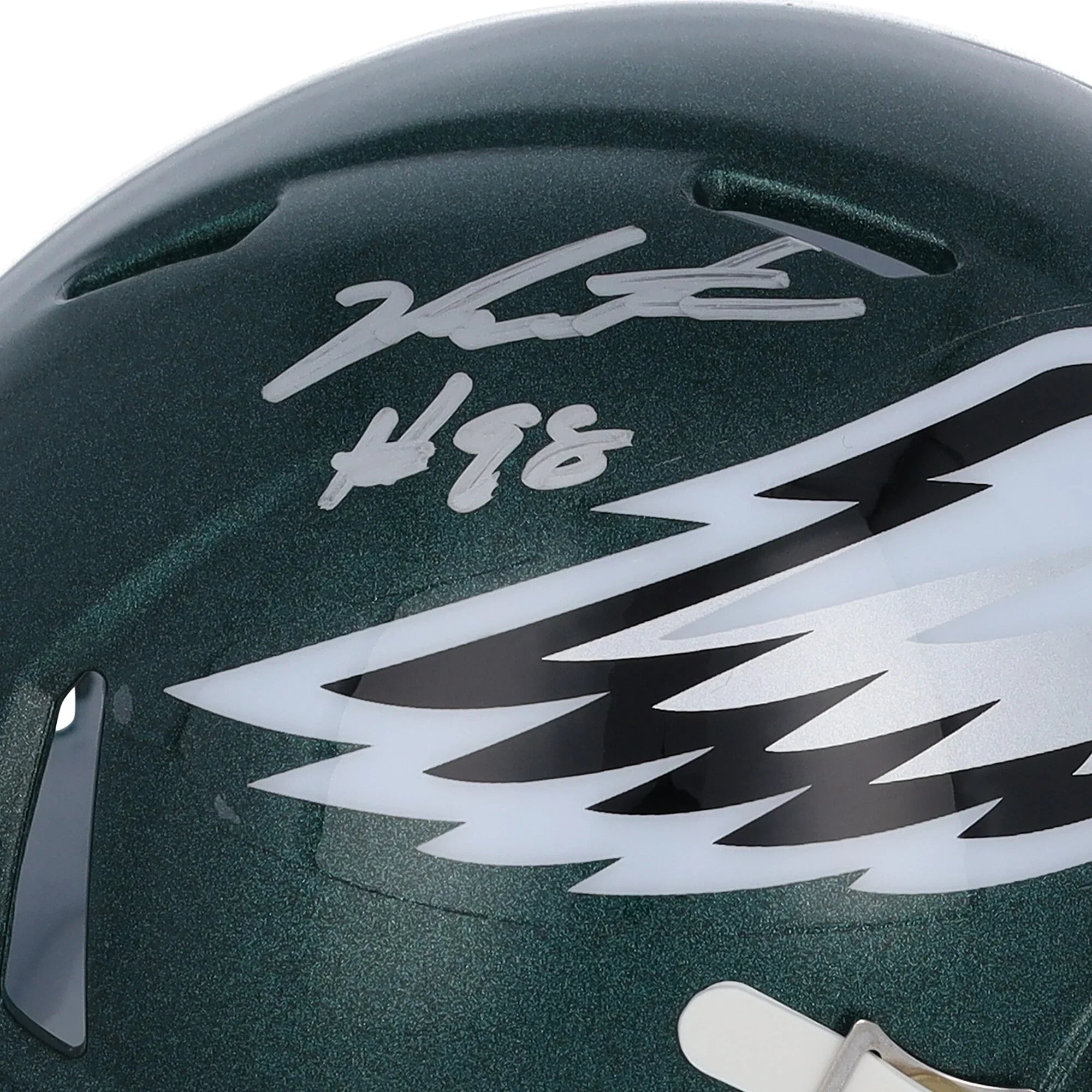 Jalen Carter Signed Philadelphia Eagles Riddell Speed Mini Helmet | Authenticated