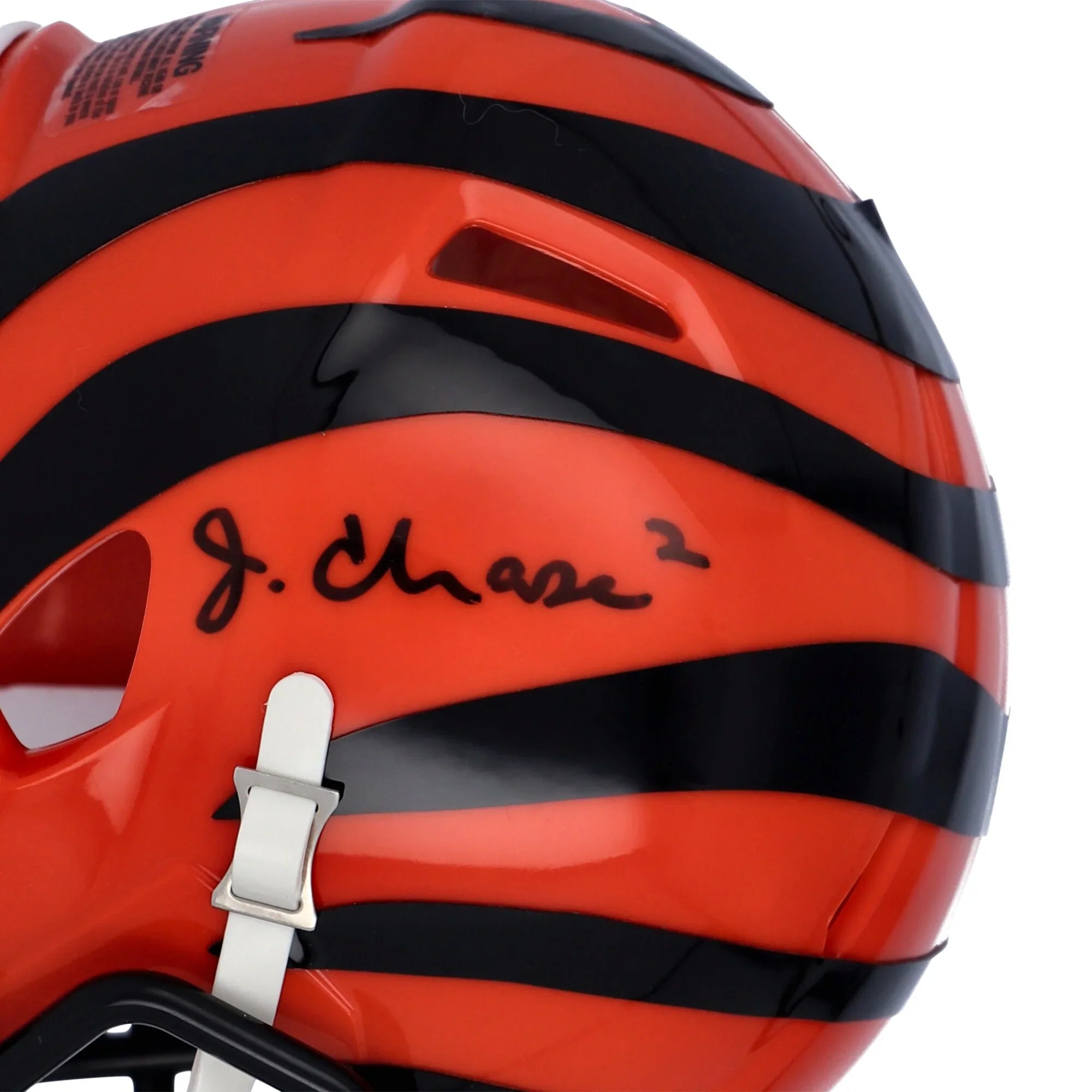 Ja'Marr Chase Signed Riddell Speed Mini Helmet | Cincinnati Bengals