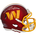 Jayden Daniels Signed Commanders Mini Helmet | 2025 Alternate Speed