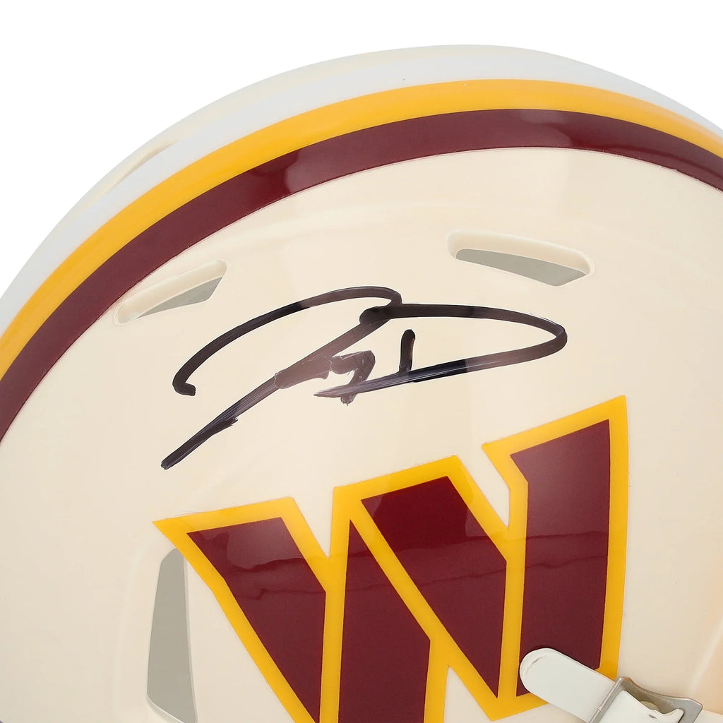 Jayden Daniels Signed Washington Commanders Mini Helmet | Riddell Retro Speed