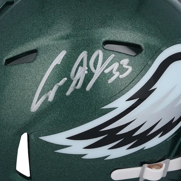 Cooper DeJean Signed Philadelphia Eagles Riddell Speed Mini Helmet | Authenticated