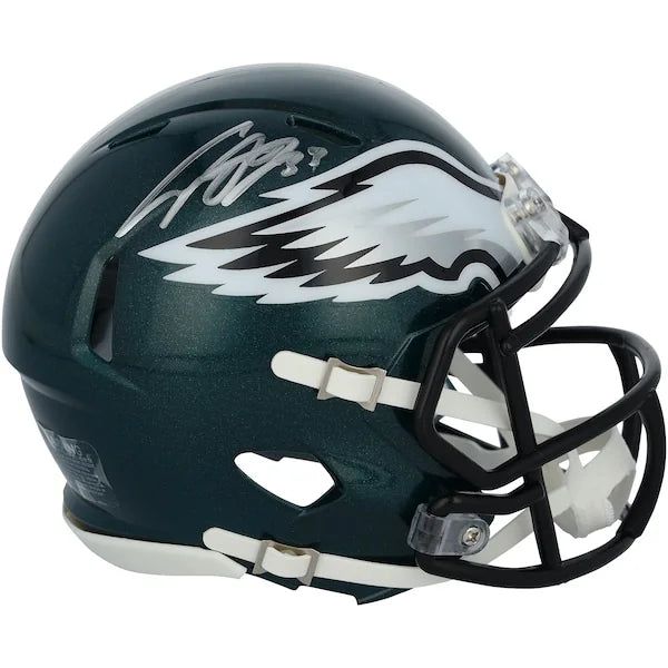 Cooper DeJean Signed Eagles Super Bowl LIX Mini Helmet | Authenticated