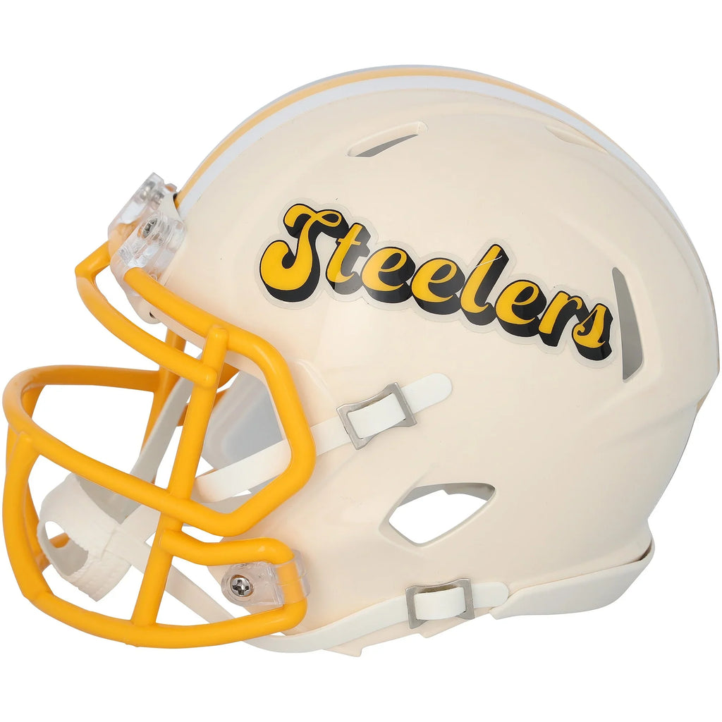 Rico Dowdle Signed Pittsburgh Steelers Riddell Retro Speed Mini Helmet | Authenticated