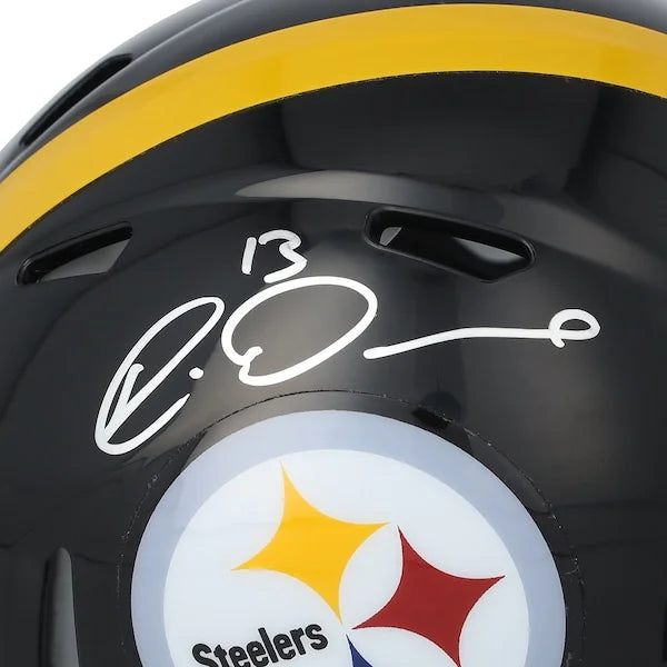 Rico Dowdle Signed Riddell OVO Speed Mini Helmet | Pittsburgh Steelers
