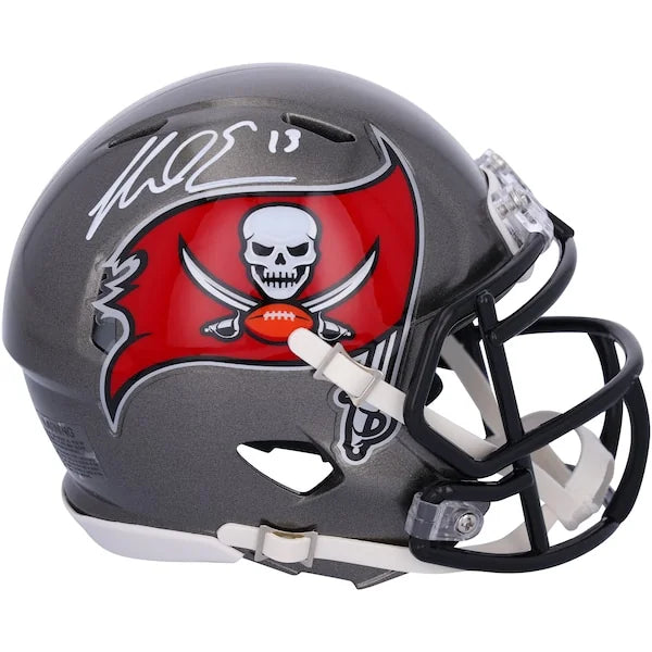 Mike Evans Signed Riddell Speed Mini Helmet | Tampa Bay Buccaneers