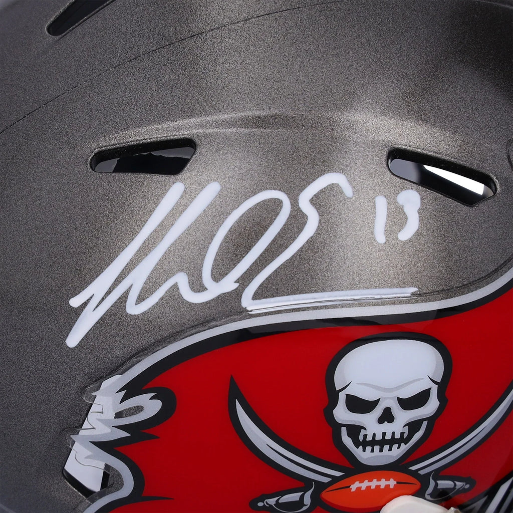 Mike Evans Signed Riddell Speed Mini Helmet | Tampa Bay Buccaneers