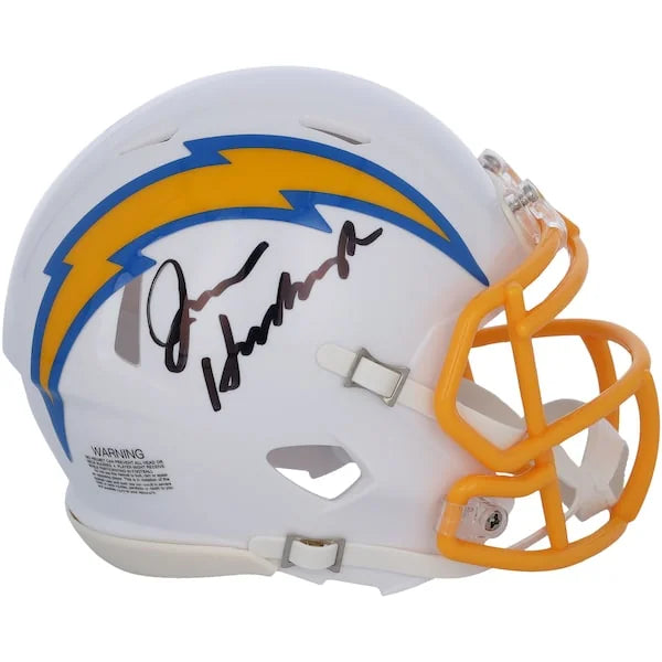 Jim Harbaugh Signed Los Angeles Chargers Mini Helmet | Authenticated