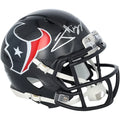 Jayden Higgins Signed Houston Texans Riddell Speed Mini Helmet | Authenticated