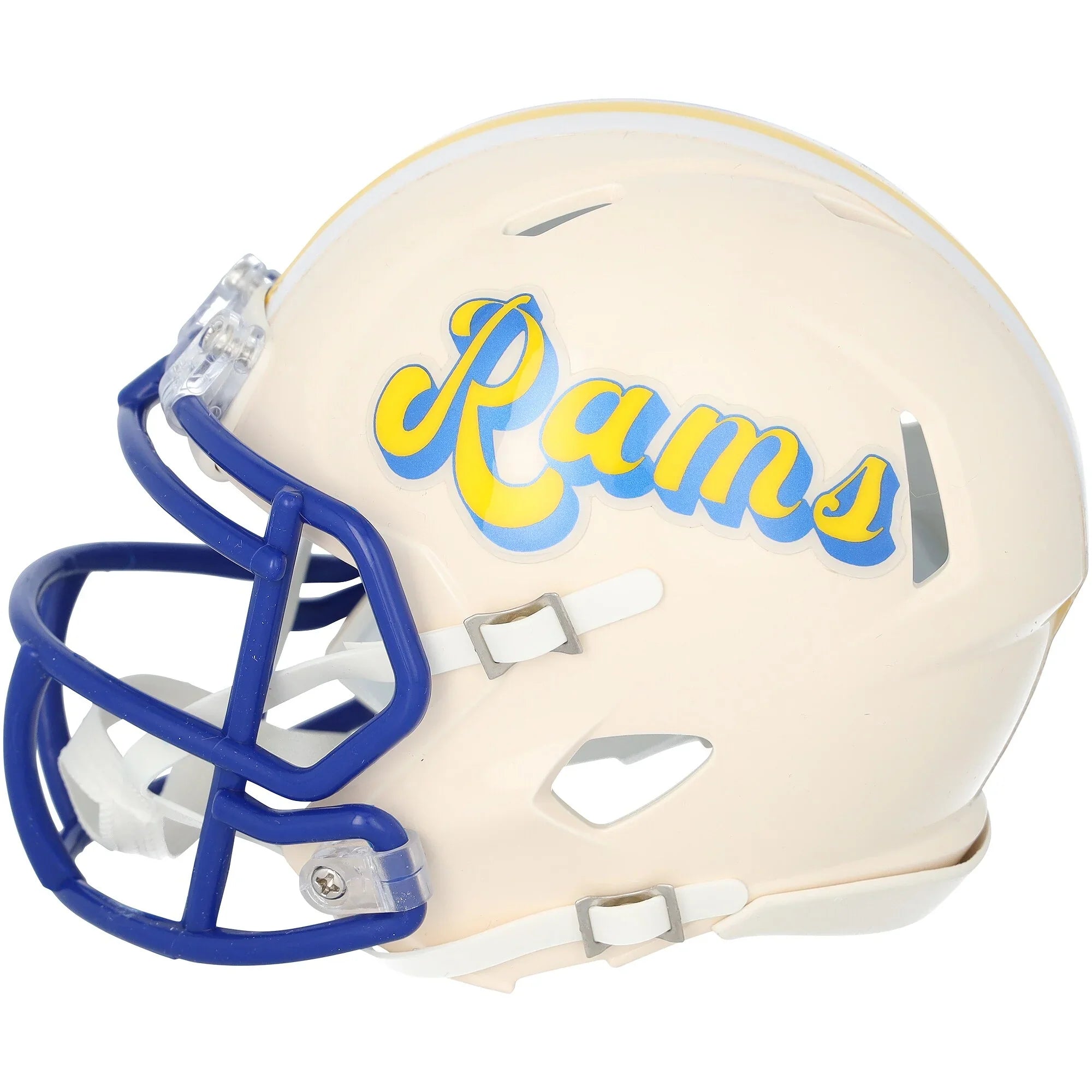 Torry Holt Signed Los Angeles Rams Riddell Mini Helmet | 2000-2016 Throwback