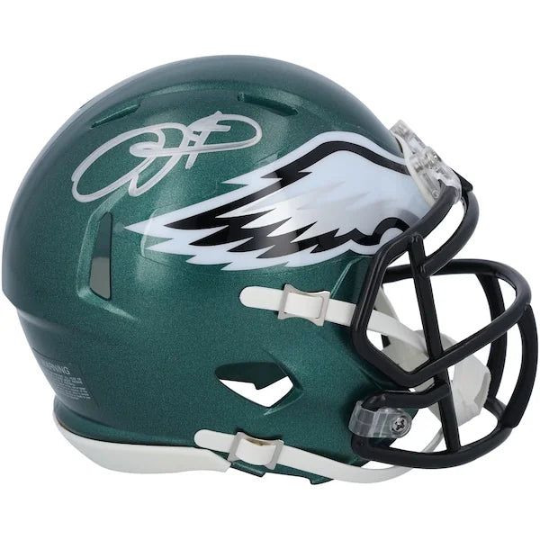 Jalen Hurts Signed Philadelphia Eagles Speed Mini Helmet | Authenticated
