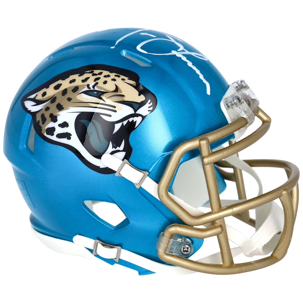 Trevor Lawrence Signed Riddell Flash Speed Mini Helmet | Jacksonville Jaguars