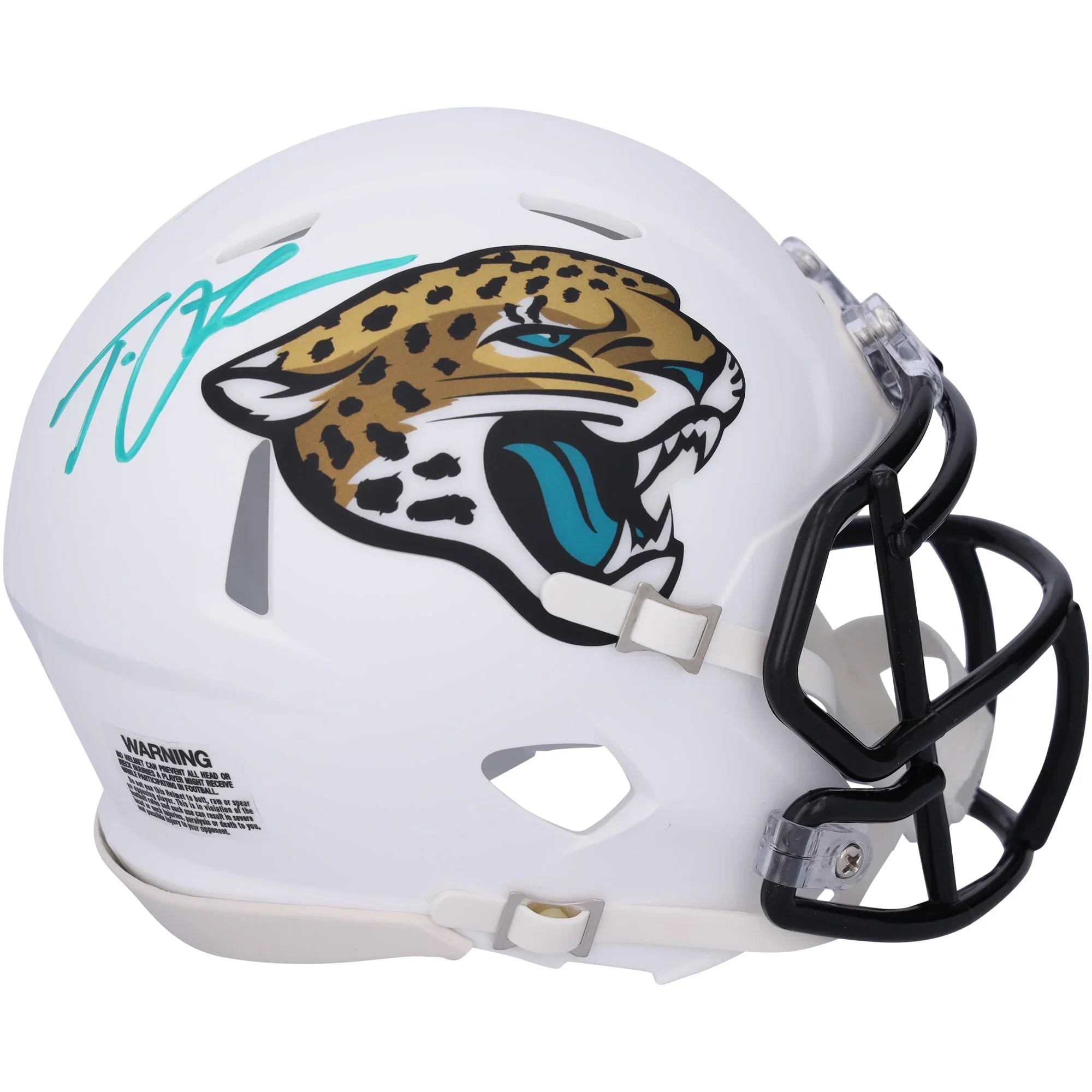 Trevor Lawrence Signed Jaguars 2024 Alternate Speed Mini Helmet | Authenticated