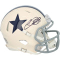CeeDee Lamb Signed Riddell Retro Speed Mini Helmet | Dallas Cowboys