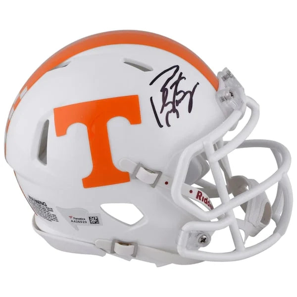 Peyton Manning Signed Tennessee Volunteers Mini Helmet | Authenticated