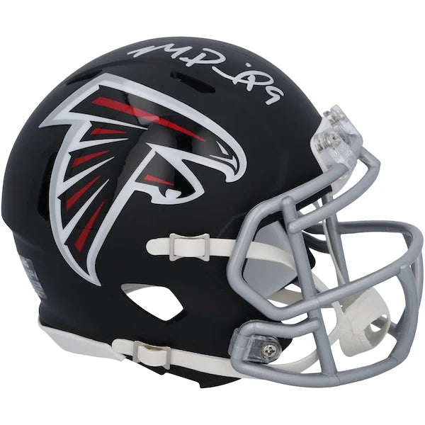 Michael Penix Jr. Signed Falcons Speed Mini Helmet | Authenticated
