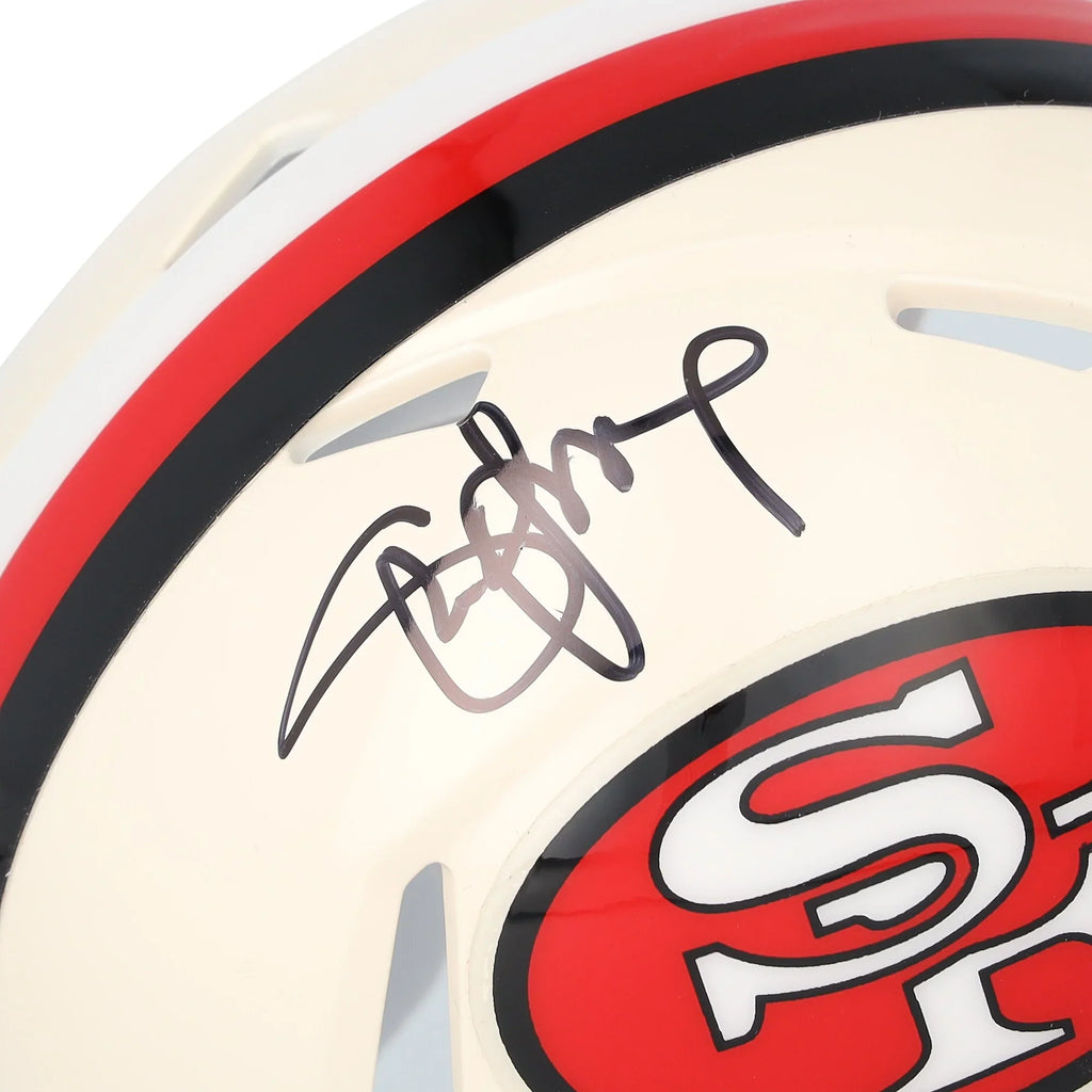 Steve Young Signed San Francisco 49ers Riddell Retro Speed Mini Helmet | Authenticated