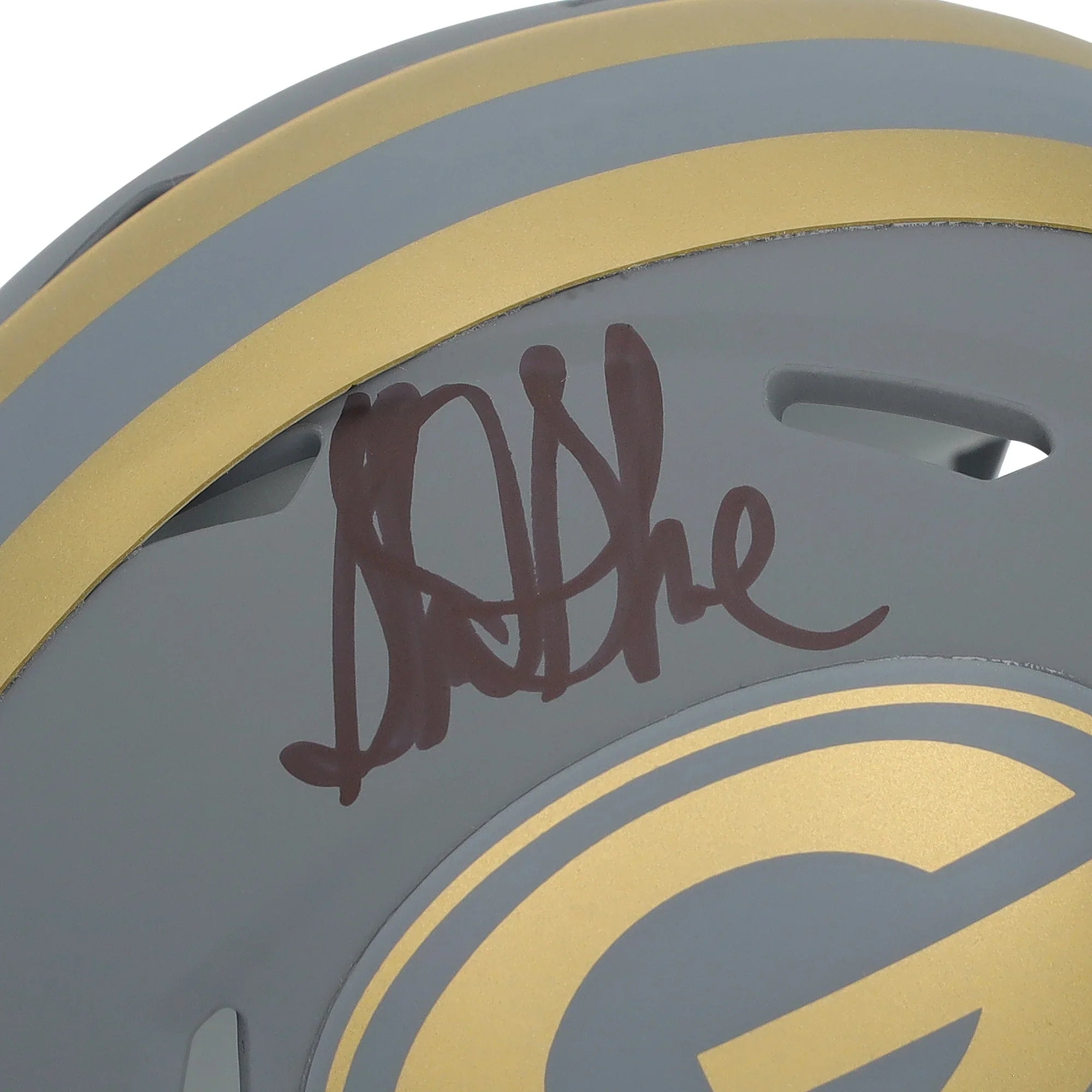 Sterling Sharpe Signed Packers Riddell Mini Helmet | Authenticated