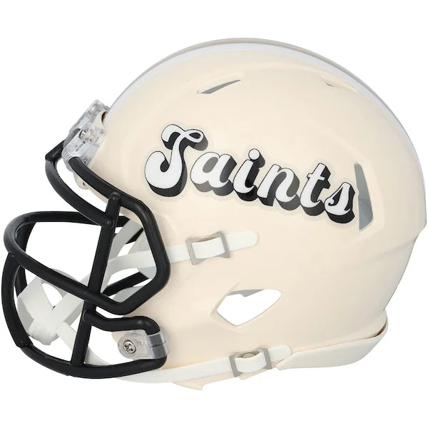 Tyler Shough Signed New Orleans Saints Riddell Retro Mini Helmet | Authenticated