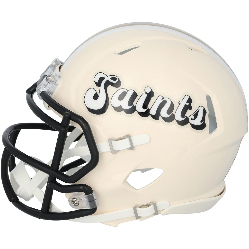 Tyler Shough Signed New Orleans Saints Riddell Retro Mini Helmet | Authenticated