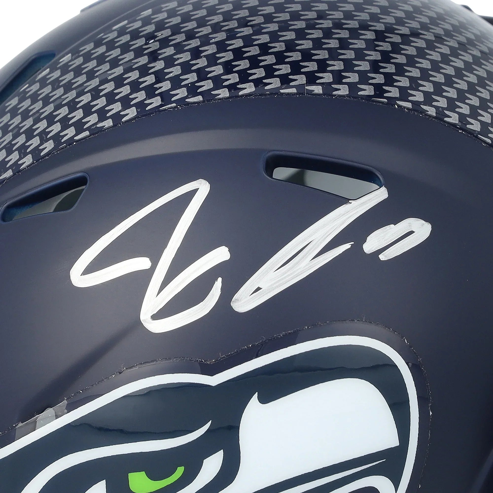 Jaxon Smith-Njigba Seattle Seahawks Autographed Fanatics Authentic Super Bowl LX Champions Riddell Speed Mini Helmet - F