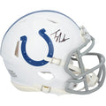 Tyler Warren Signed Colts Riddell Speed Mini Helmet | Authenticated