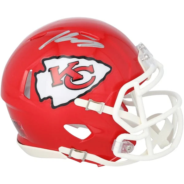 Kenneth Walker III Signed Riddell Speed Mini Helmet | Kansas City Chiefs