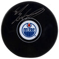 Evan Bouchard Signed Edmonton Oilers Hockey Puck | Authenticated