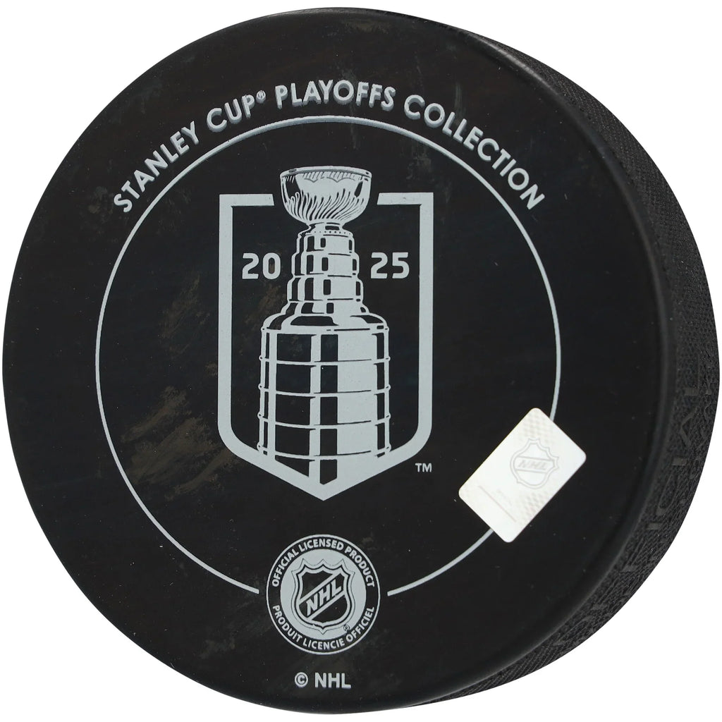 Sergei Bobrovsky Signed Hockey Puck | 2025 Stanley Cup Champions