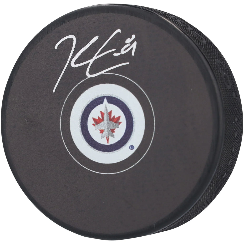 Kyle Connor Signed Winnipeg Jets Hockey Puck | Authenticated