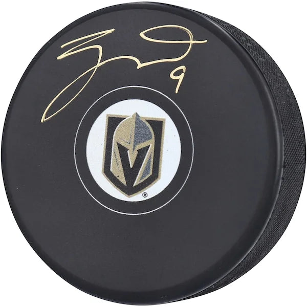 Jack Eichel Signed Hockey Puck | Vegas Golden Knights