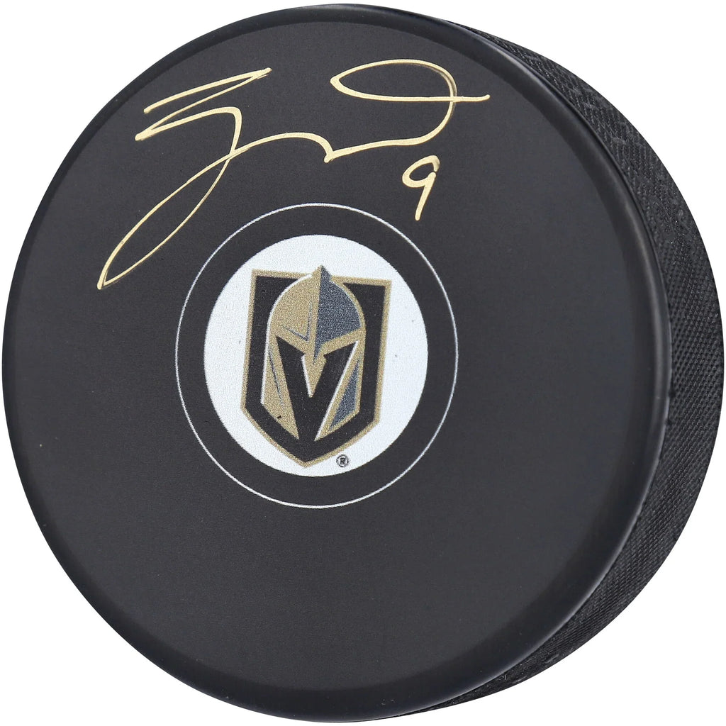 Jack Eichel Signed Hockey Puck | Vegas Golden Knights