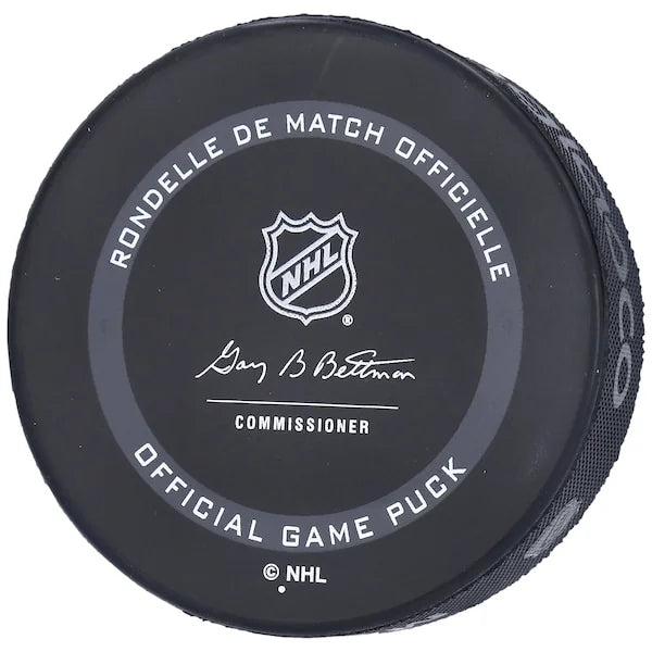 Philipp Grubauer Signed Seattle Kraken Official Game Puck | Authenticated