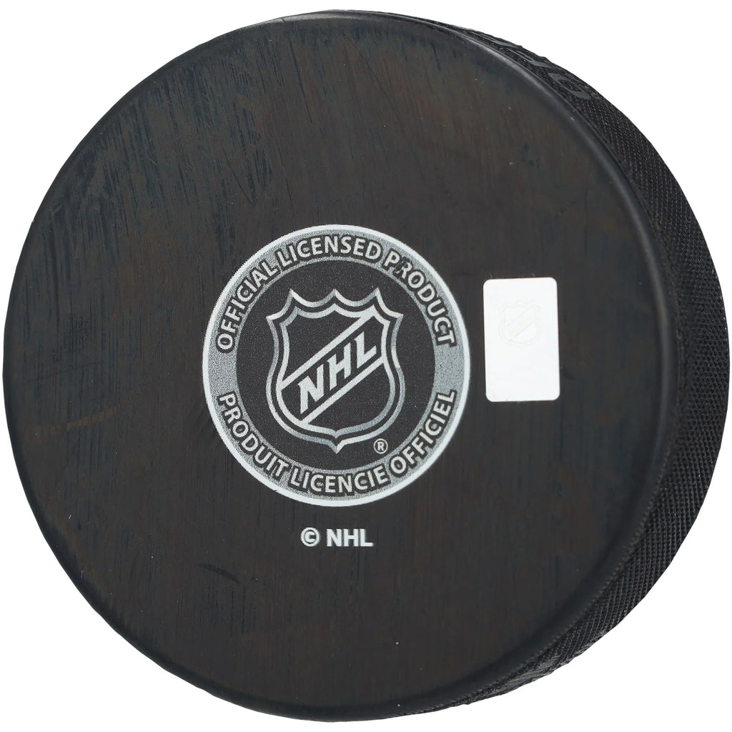 Carter Hart Vegas Golden Knights Autographed Hockey Puck - S